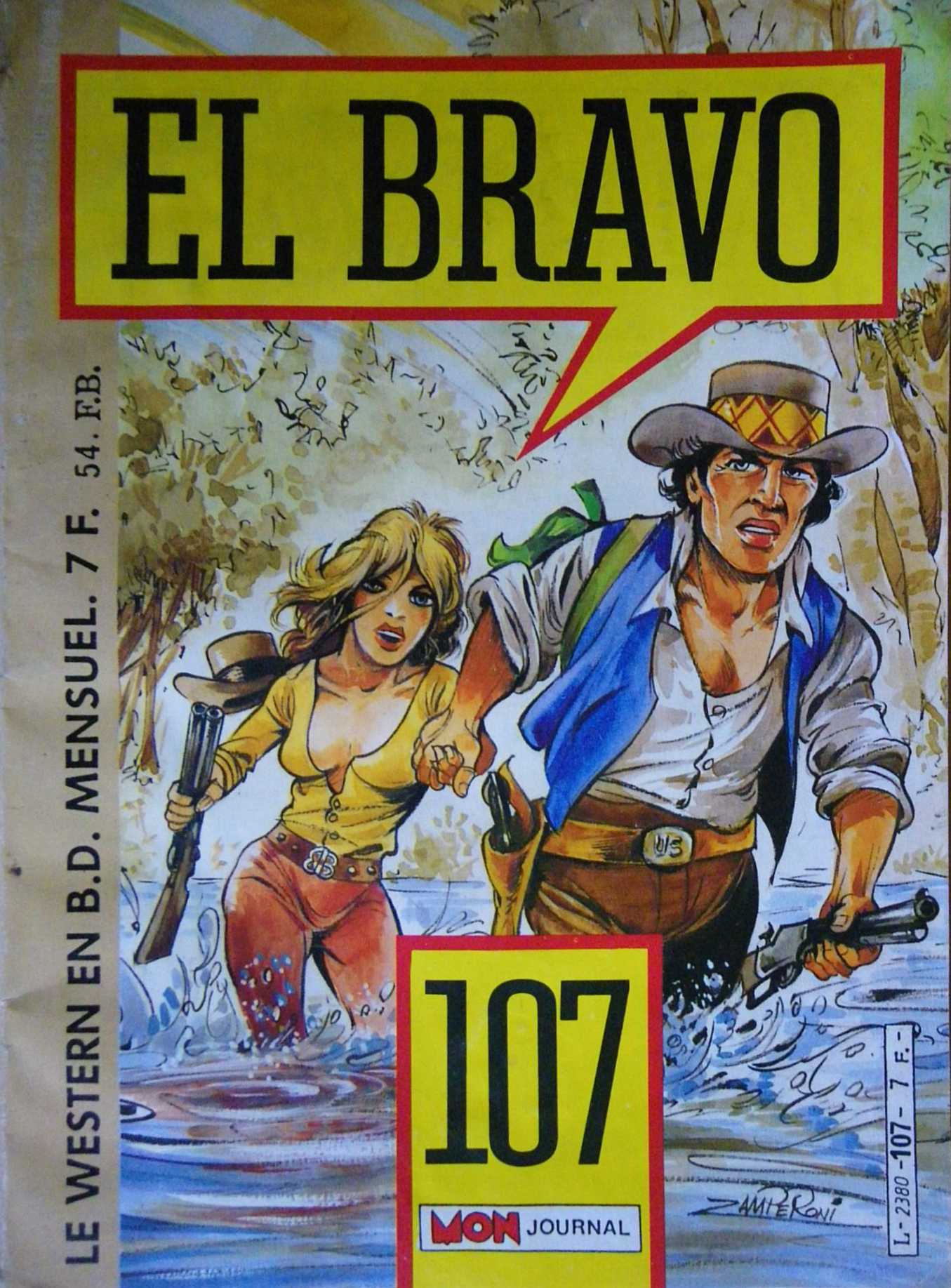 Scan de la Couverture El Bravo n 107